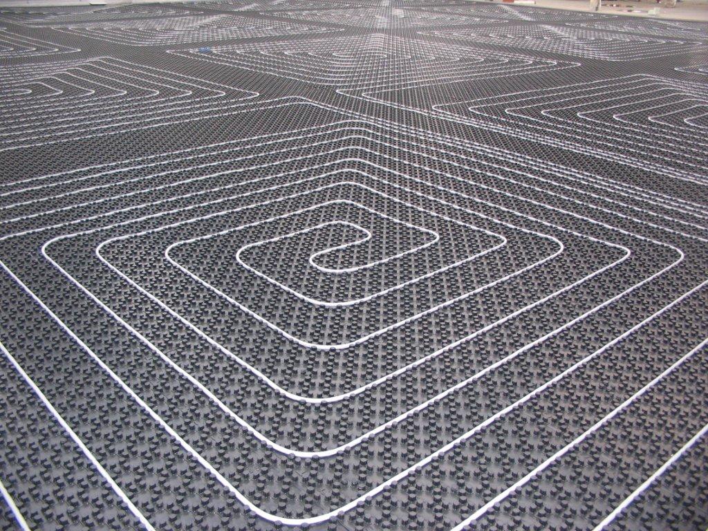 Podlahové topení pro výrobní haly - VELKOPLOŠNÁ REALIZACE